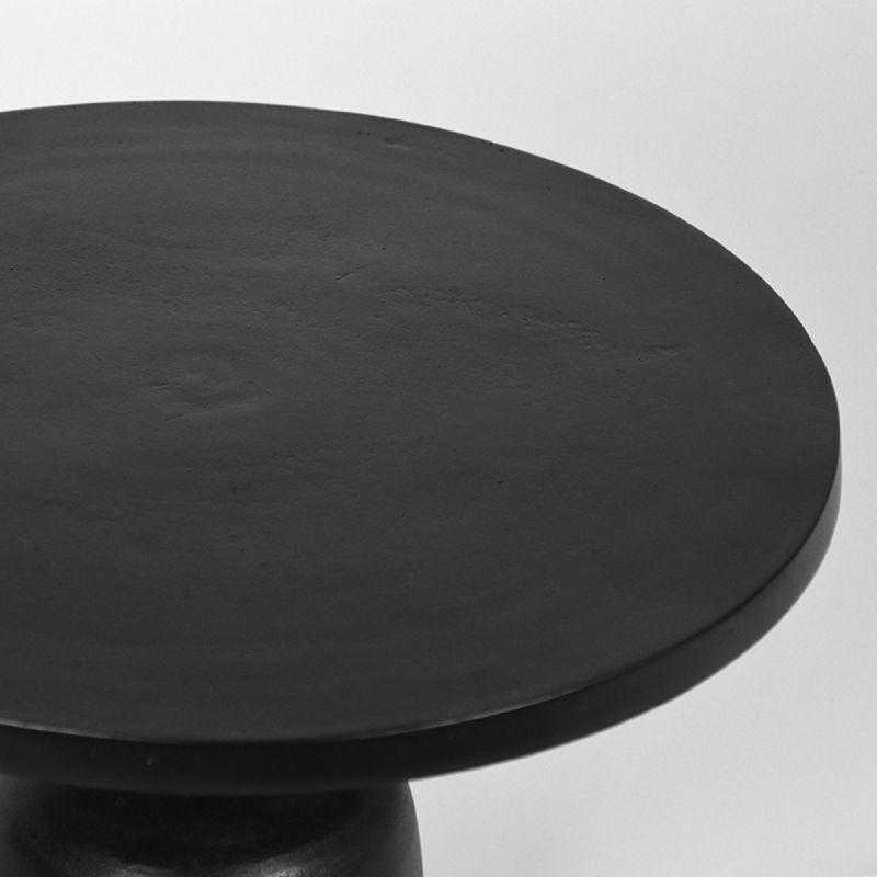 LABEL51 Bijzettafel Wink - Zwart Metaal - 50x50x35cm