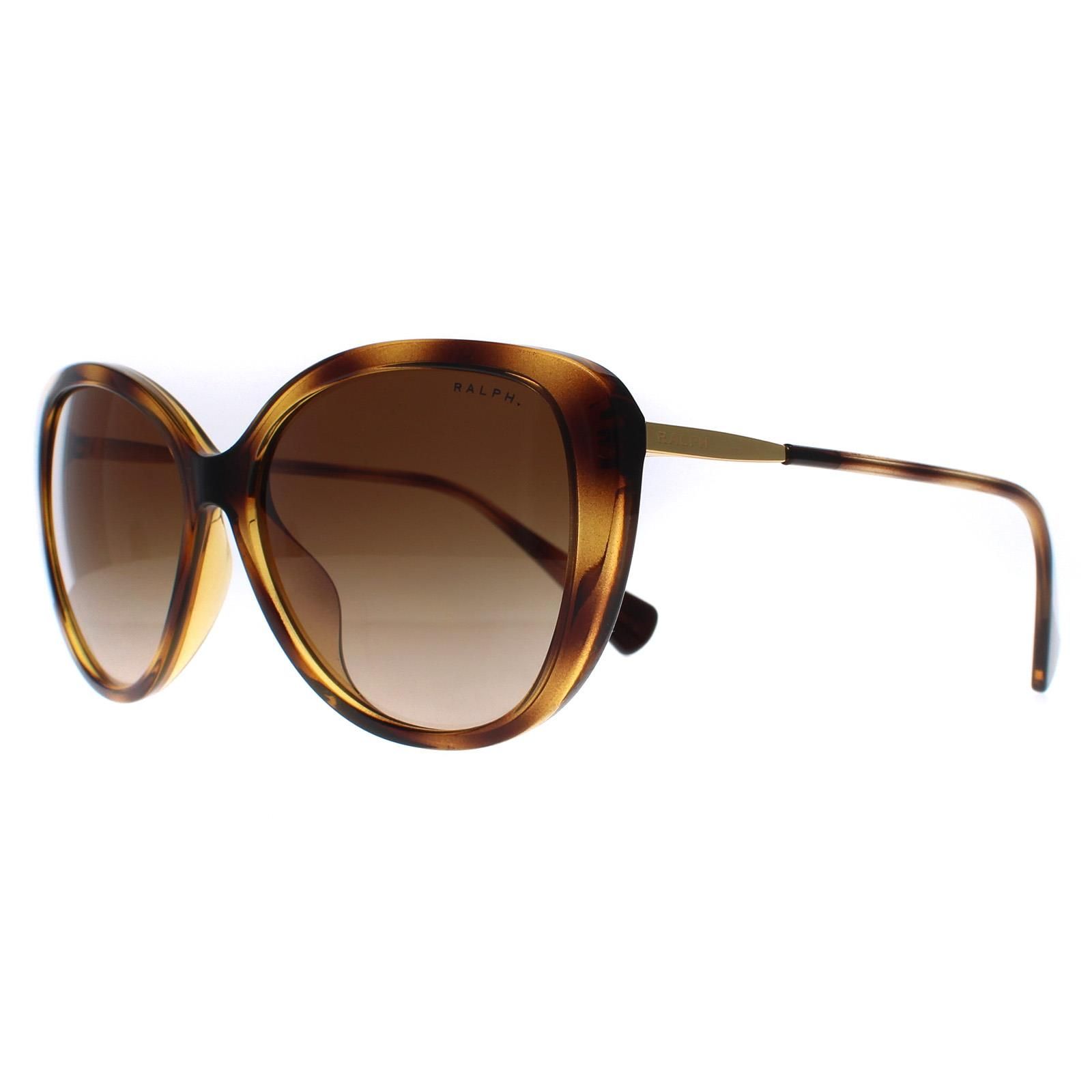Ralph by Ralph Lauren Butterfly Shiny Dark Havana Brown Gradient RA5288U