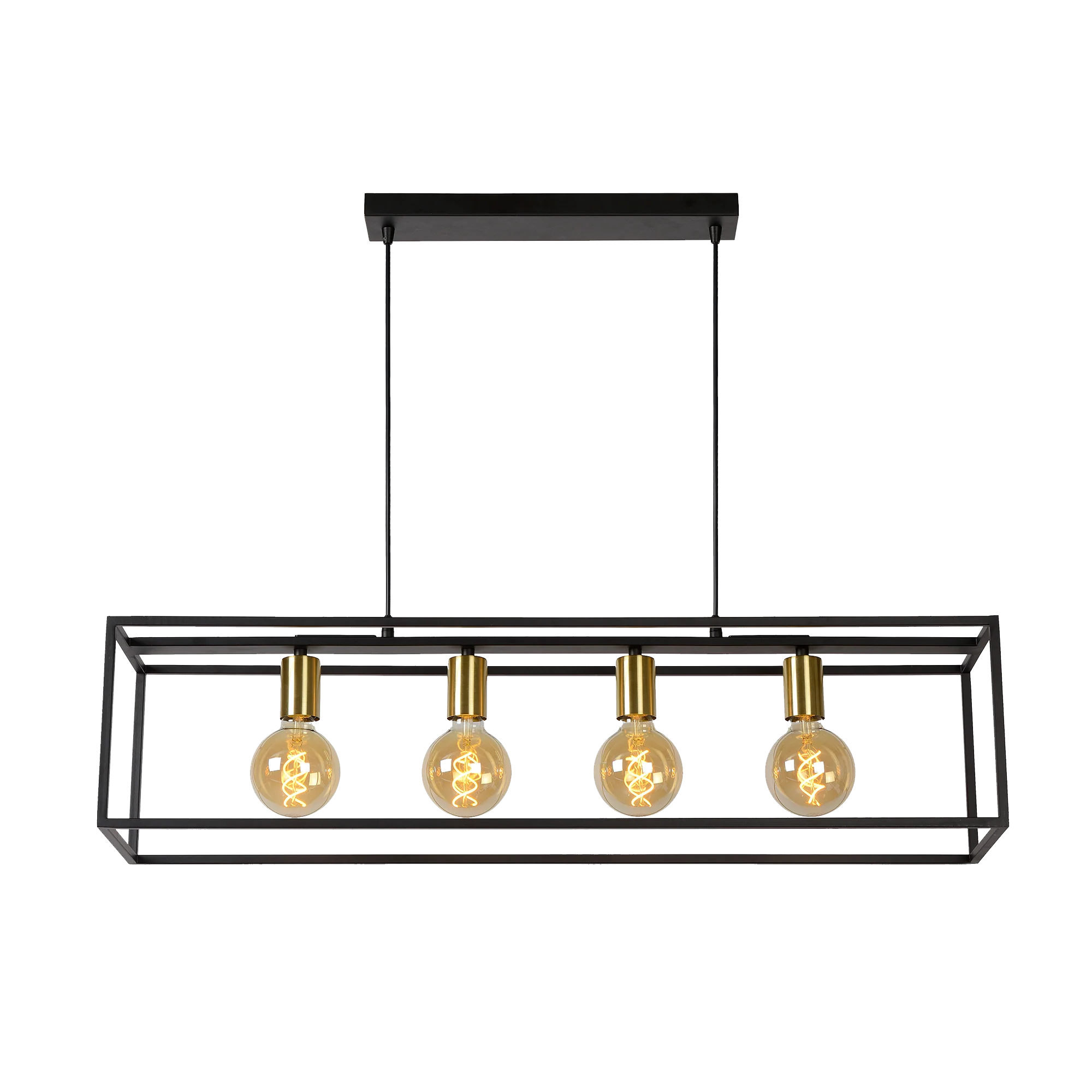 Suspension RUBEN coloris noir 22 x 92 cm