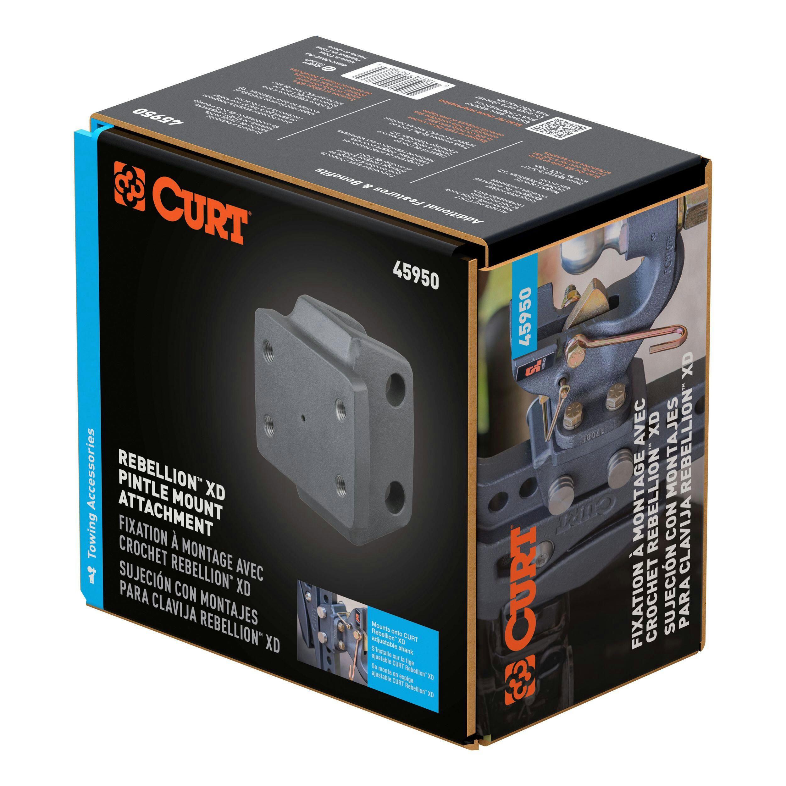CURT Rebellion XD Pintle Mount Attachment
