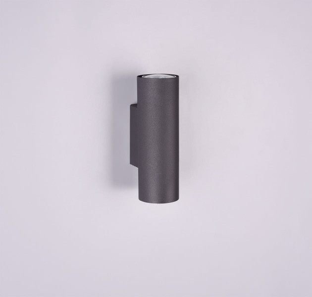 Kinkiet czarny MARLEY 2xGU10x35W wym:18x6x6cm IP20 Trio