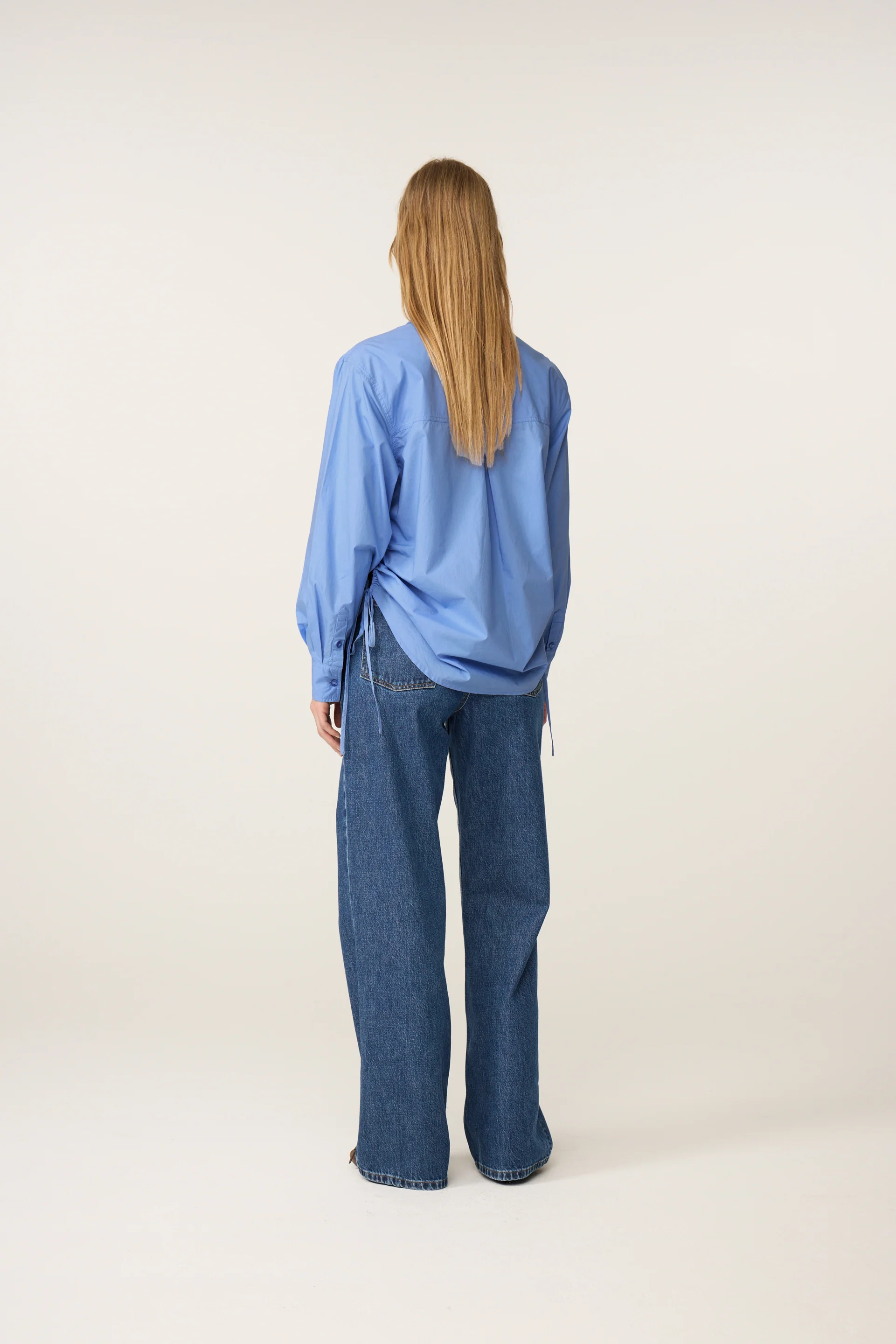Lux Blouse | Riad Blue