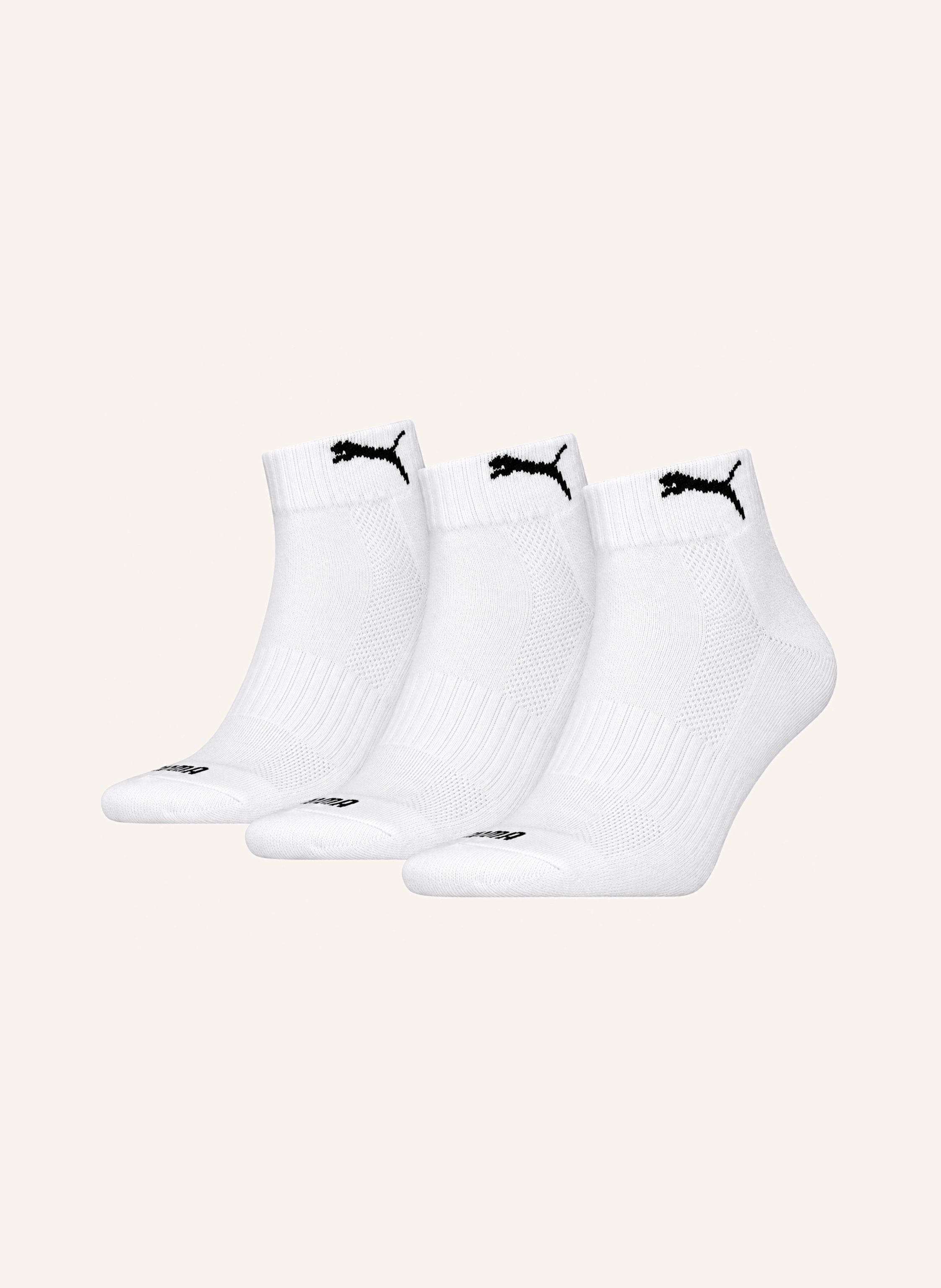 PUMA Socken QUARTER CUSHIONED 3-PACK
