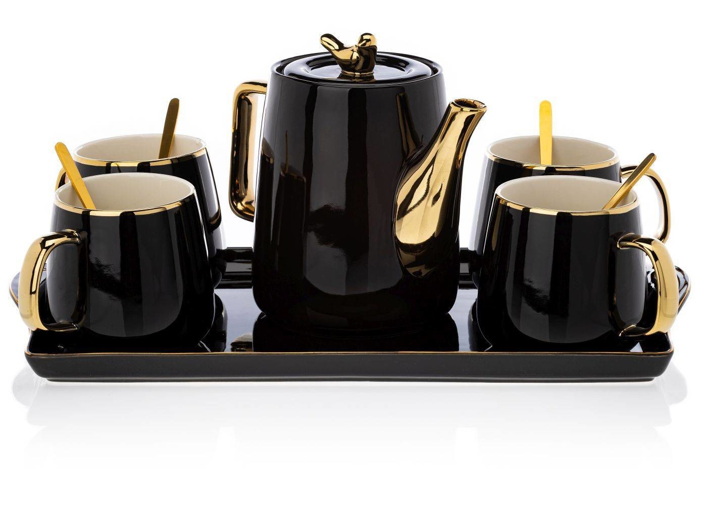 Serwis kawowy Noah Black Gold