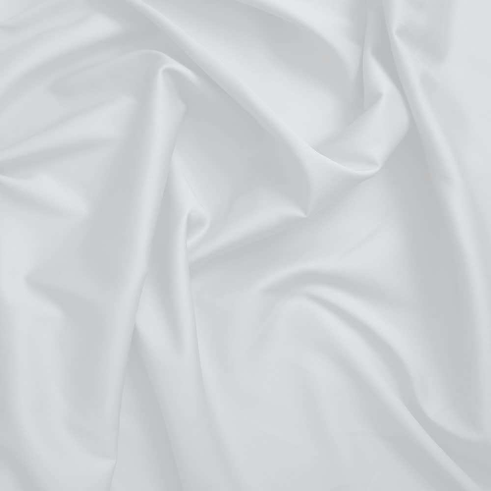 GAMME UNIS SATIN - Taie de traversin satin de coton 86*185 cm  blanc