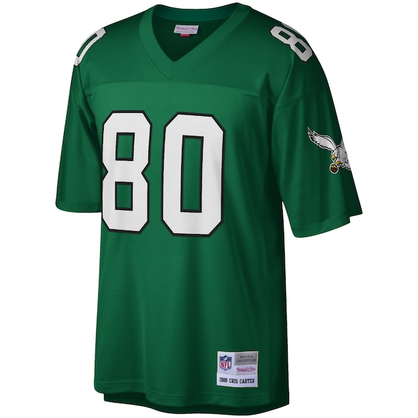 Cris Carter Philadelphia Eagles Legacy Replica Jersey - Kelly Green