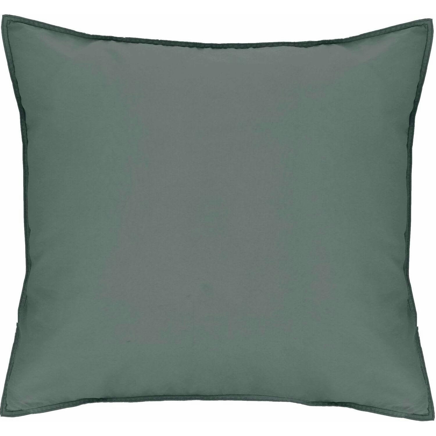 LYOCELL UNI - Taie d'oreiller coton gris 63x63 cm
