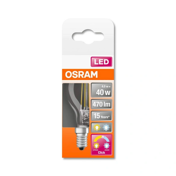 LED-Leuchtmittel »LED RELAX and ACTIVE CLASSIC P«, 4 W, E14, warmweiß,kaltweiß