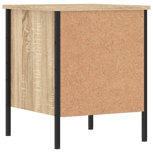 NNEVL Bedside Cabinet Sonoma Oak 40x42x50 cm Engineered Wood