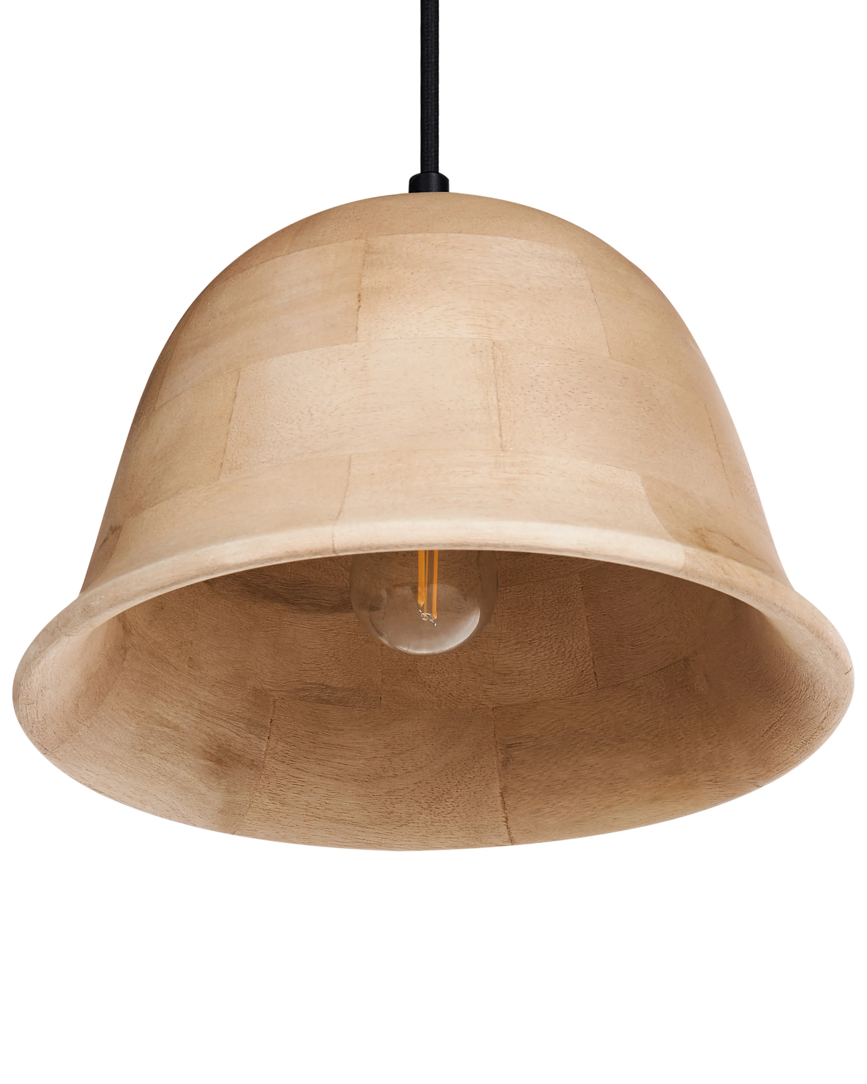 Pendant Lamp GOIKA Mango Wood Light Brown