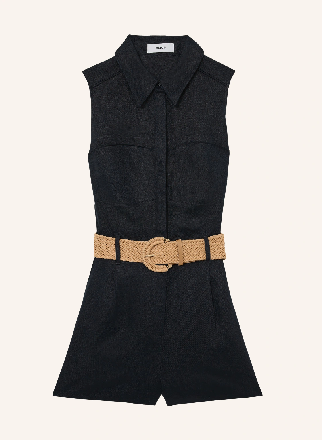 REISS Jumpsuit TAYLOR aus Leinen