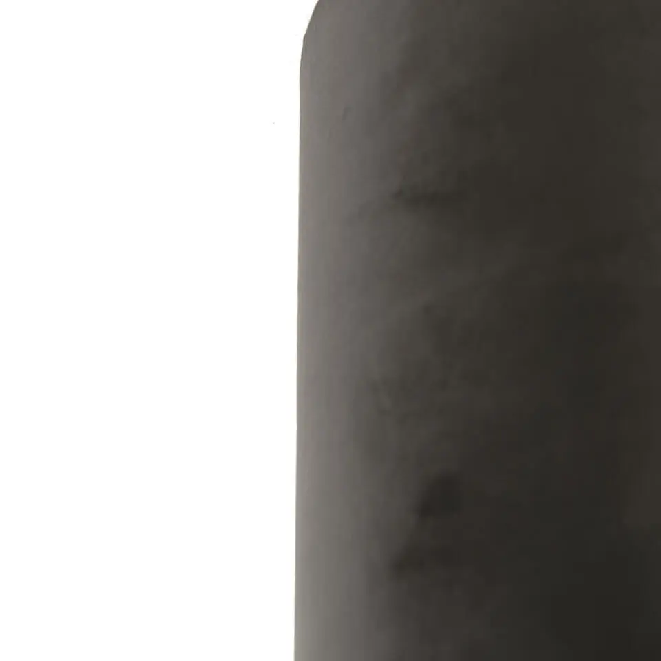 Qazqa rond cilinder velours zwart