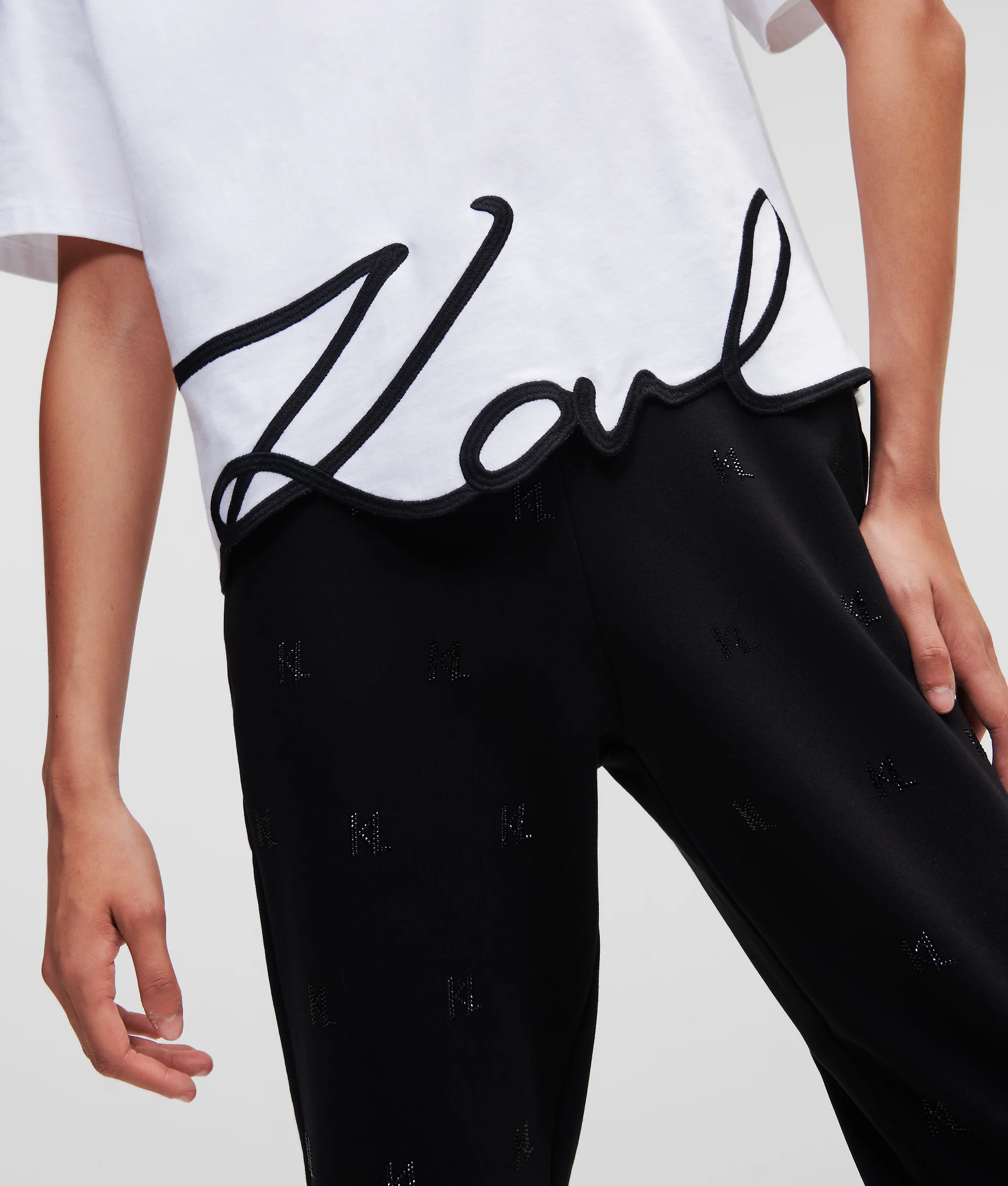 T-shirt ourlet signature