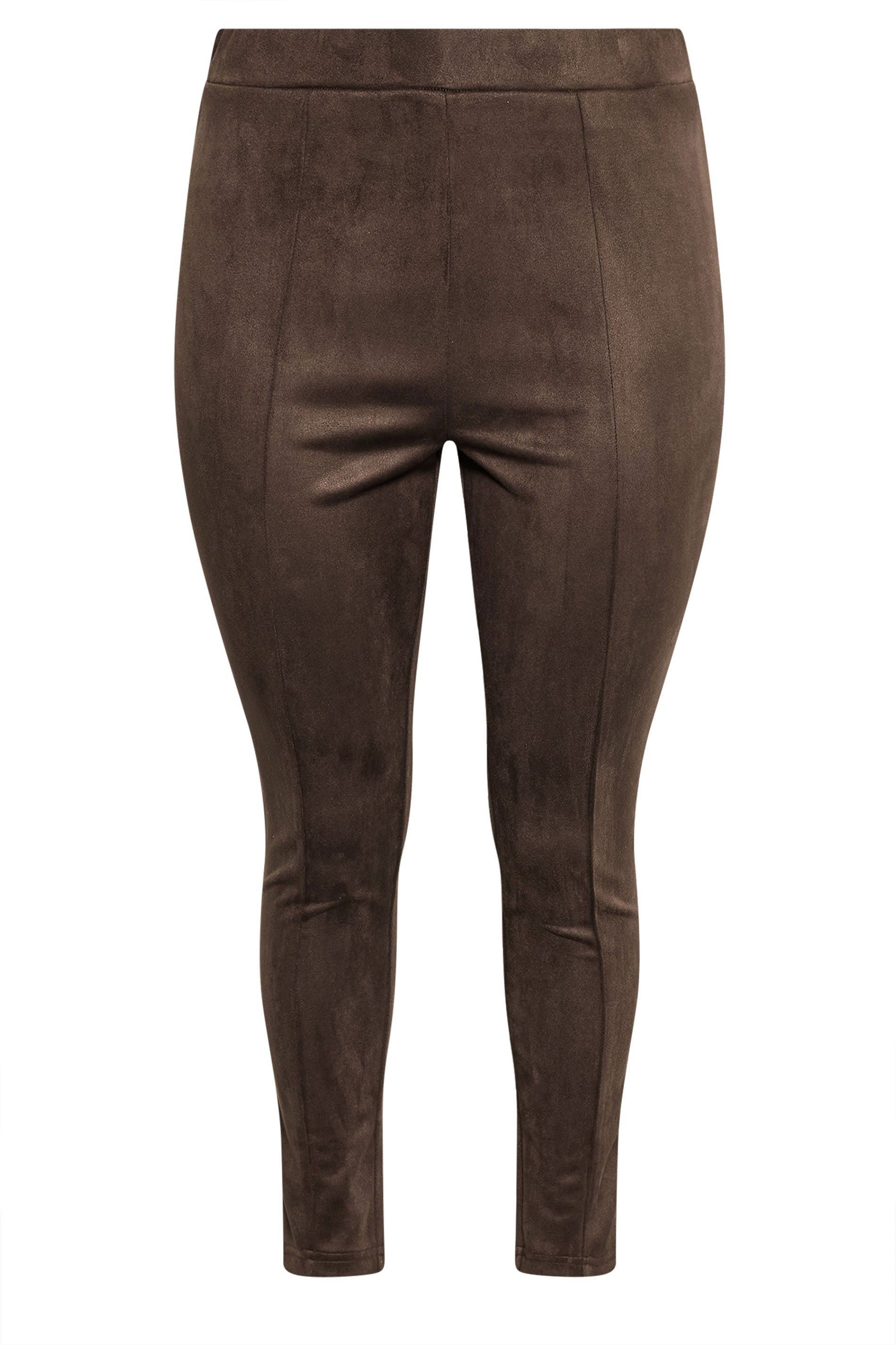 Yours Faux Suede Leggings