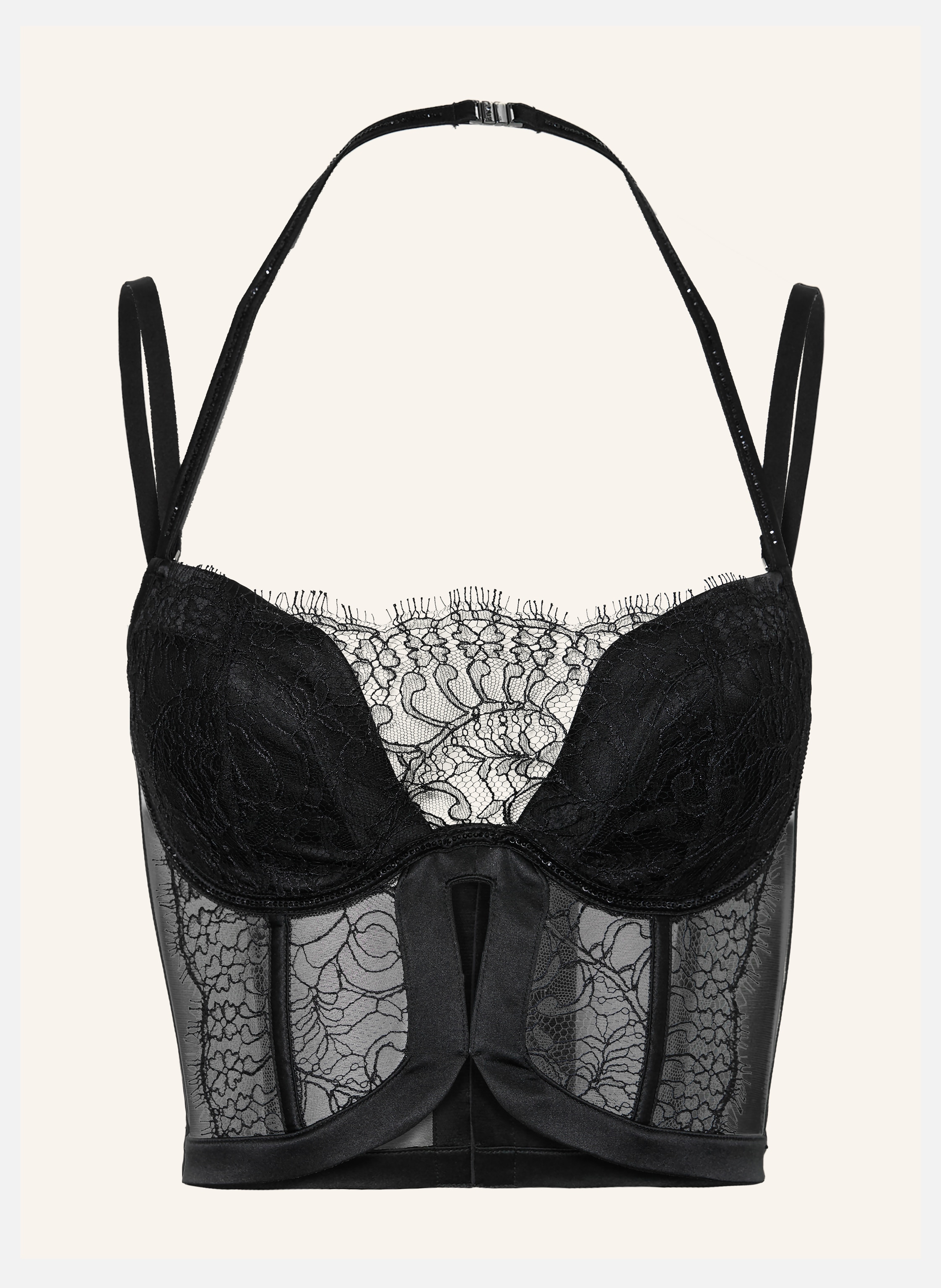 LIVY Corsage BURNING DESIRE mit Schmucksteinen