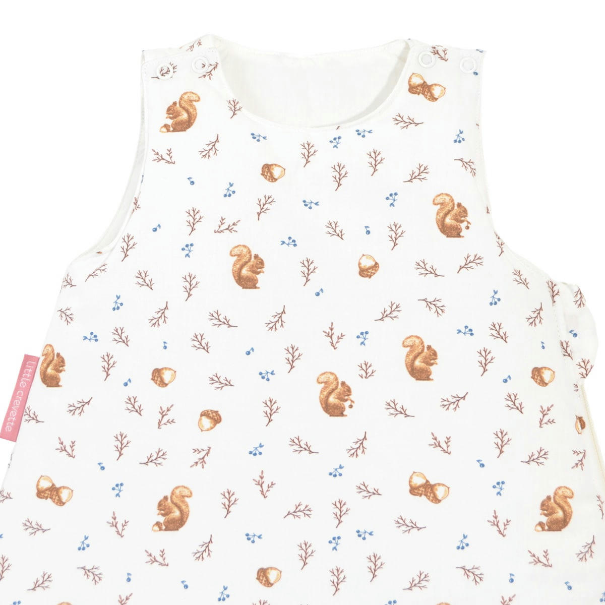 NOISETTE - Gigoteuse coton bio* écrue 0-6 mois