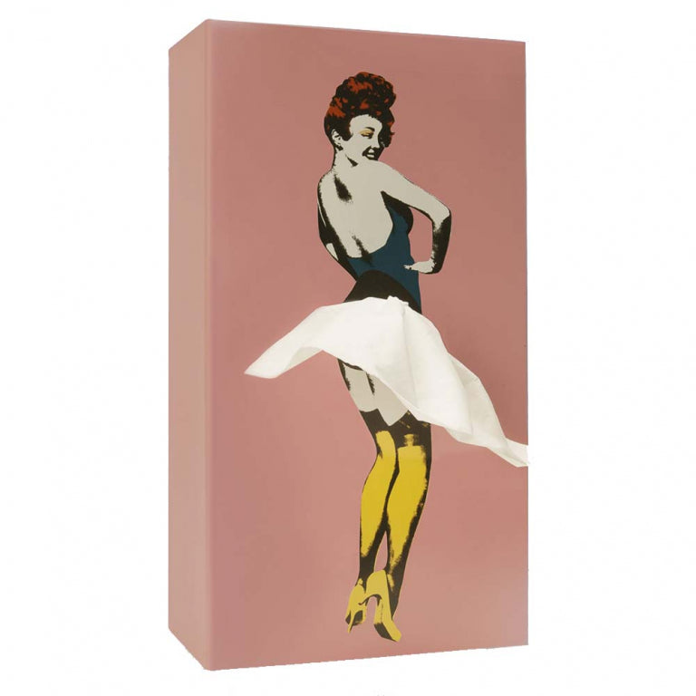 Spextrum Tissue Up Girl - tissuehouder - roze