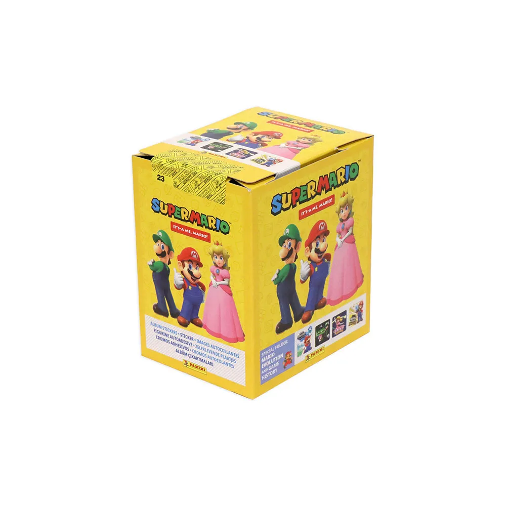 Panini Supermario estuche box with stikers