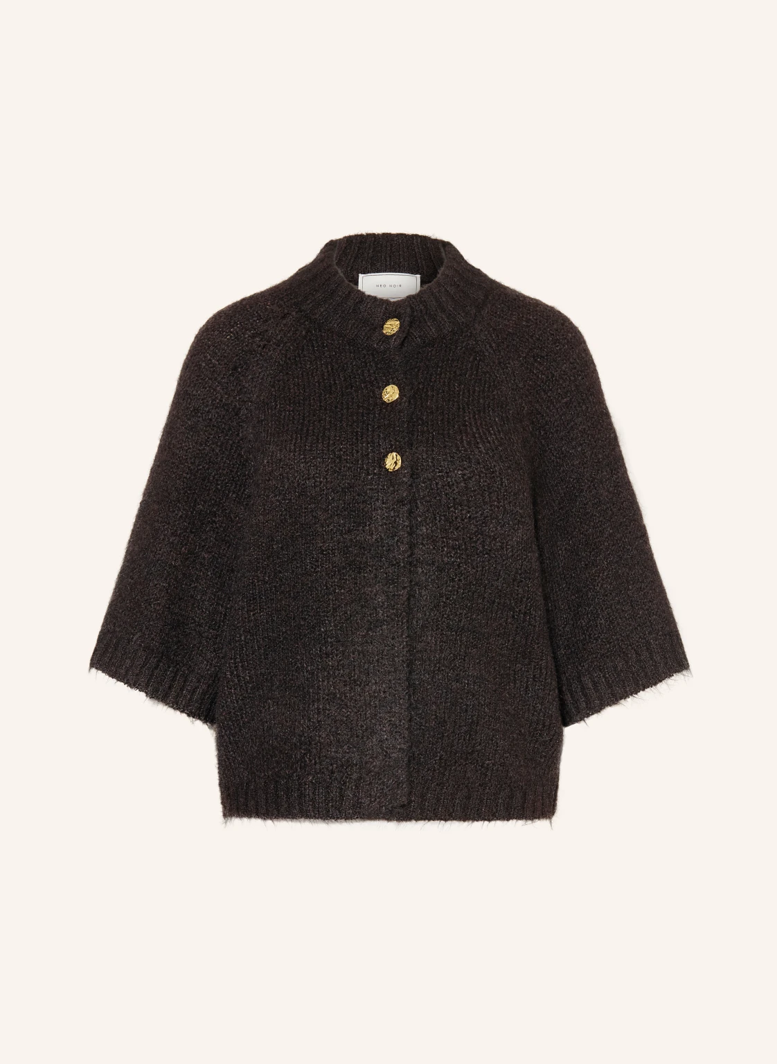 NEO NOIR Strickjacke BENUTA mit 3/4-Arm
