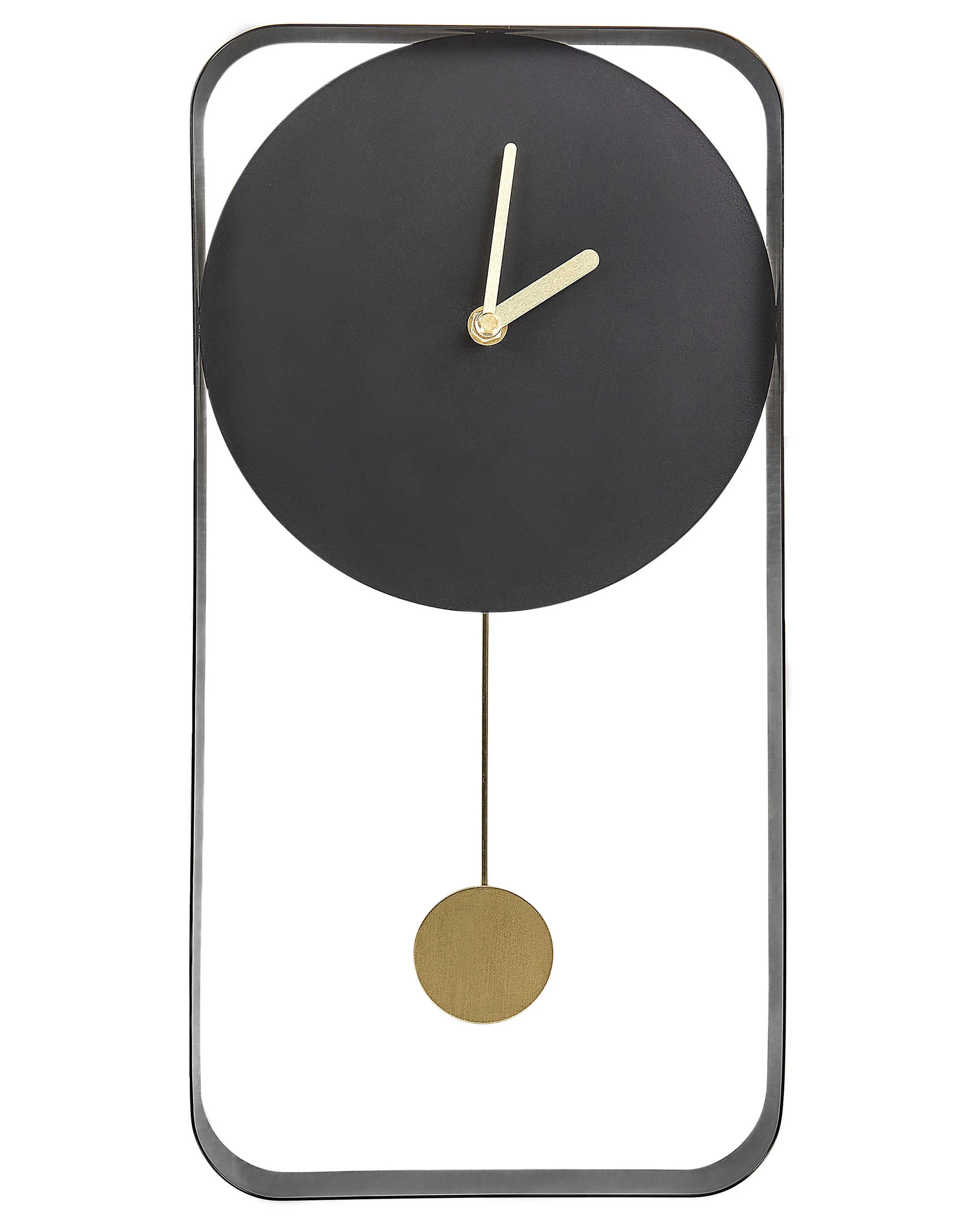 Wall Clock SERVOZ 21 cm Metal Black