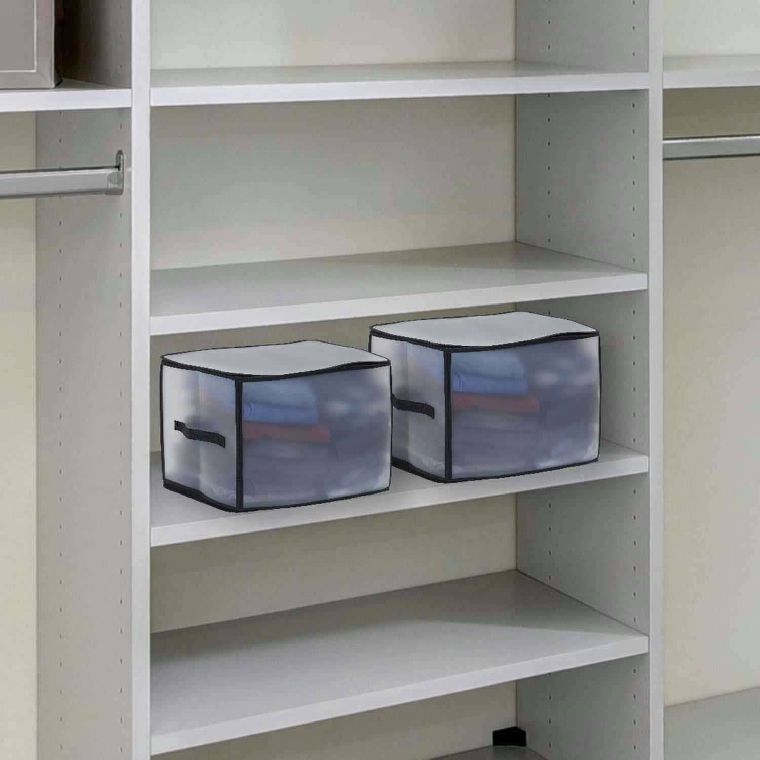 - Boite de rangement transparente souple 52 x 30 x 30 cm