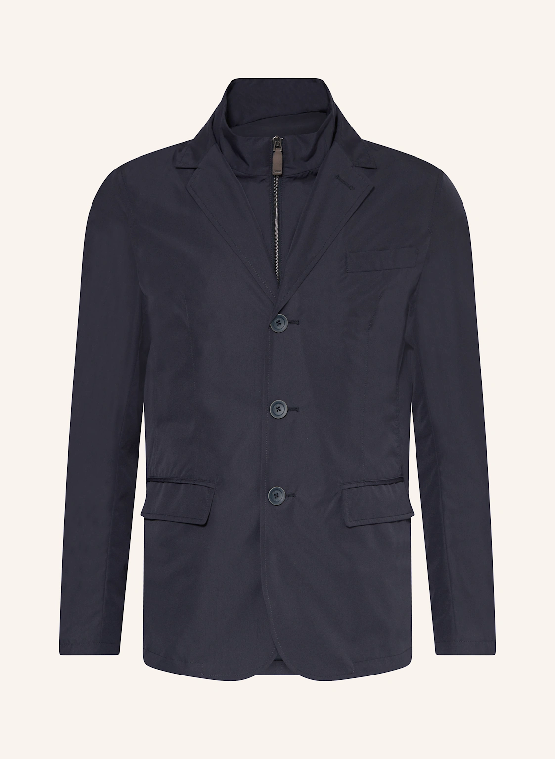 HERNO Sakko Slim Fit mit herausnehmbarer Blende