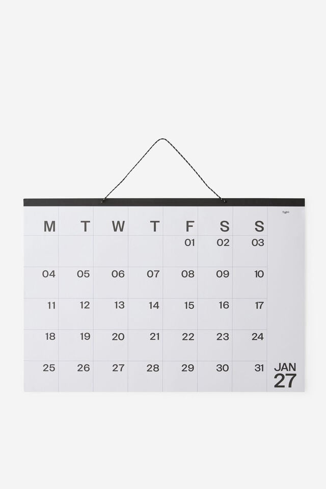 2027 A1 Monthly Calendar