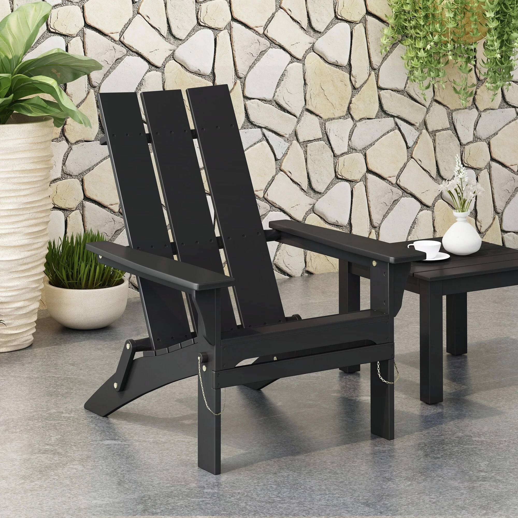outdoor FOLDABLE ADIRONDACK CHAIR