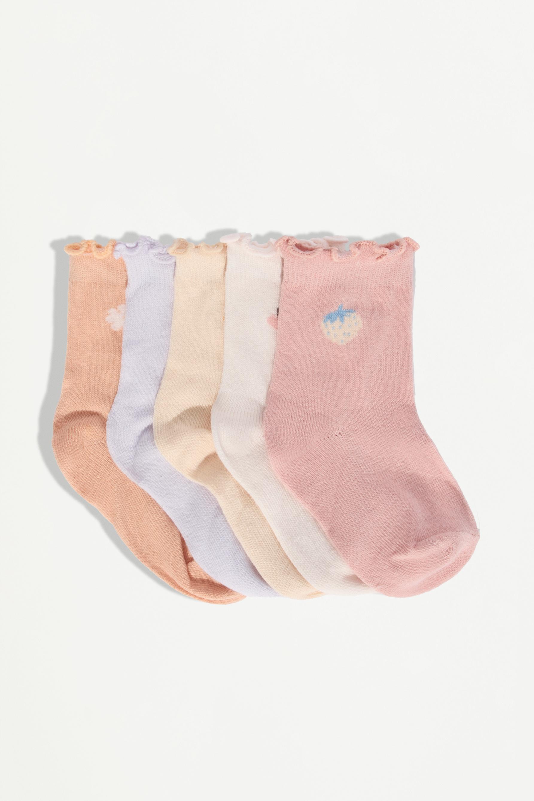Pack 5 calcetines largos rizo