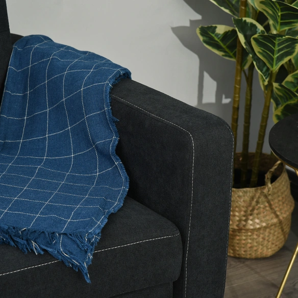Schlafsofa, Breite: 82 cm, dunkelgrau