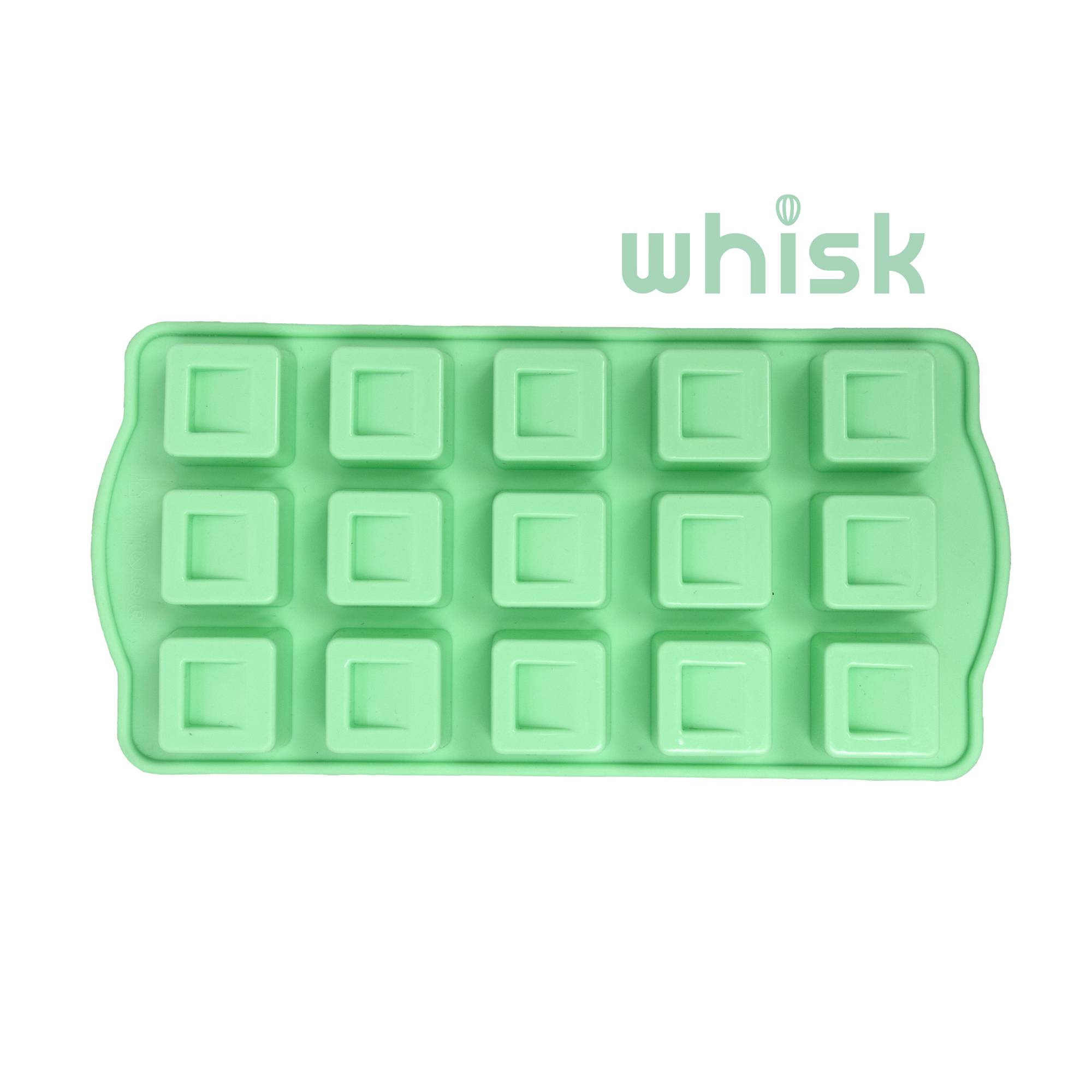 Whisk Square Silicone Candy Mould 15 Wells