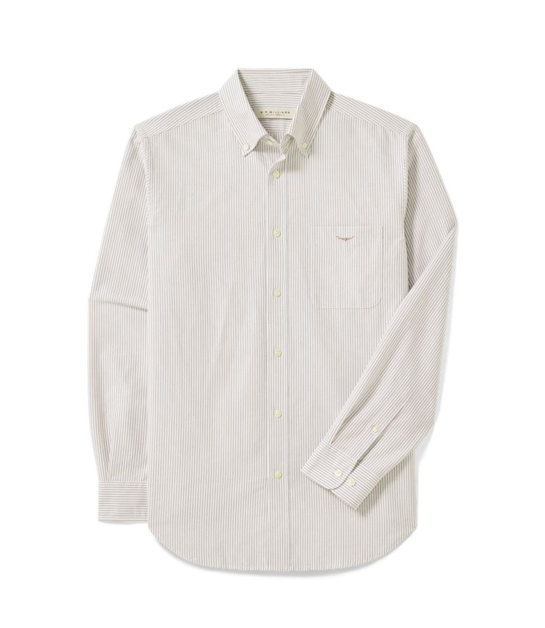 Regular oxford stripe shirt