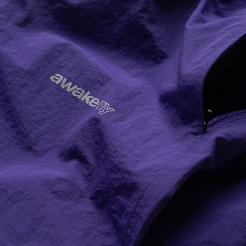 Awake NY Convertible Nylon Trackie - Purple