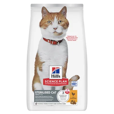Hill's Science Plan Sterilised Cat Adult 1-6 Chicken