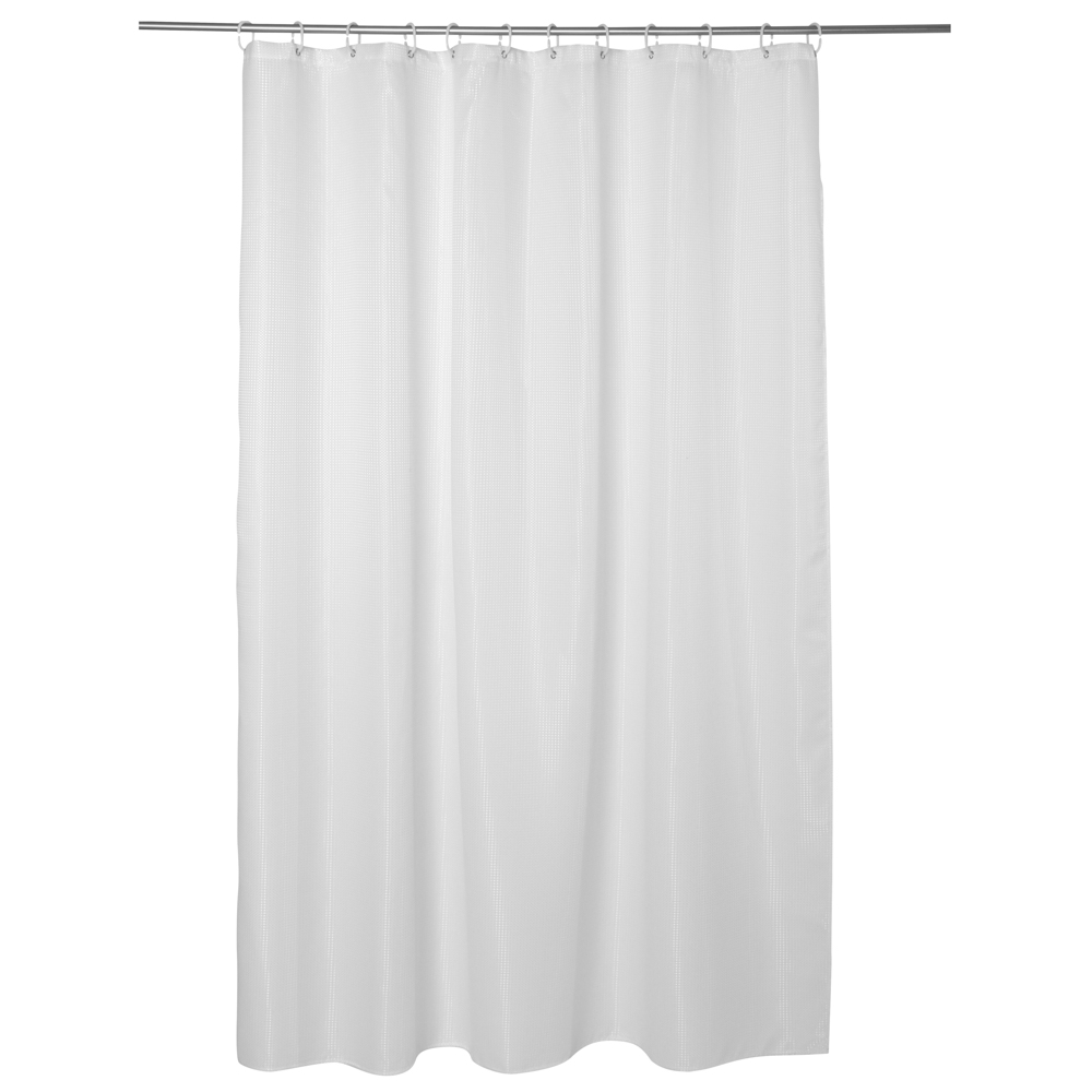 Cortina de banho MODERN branca