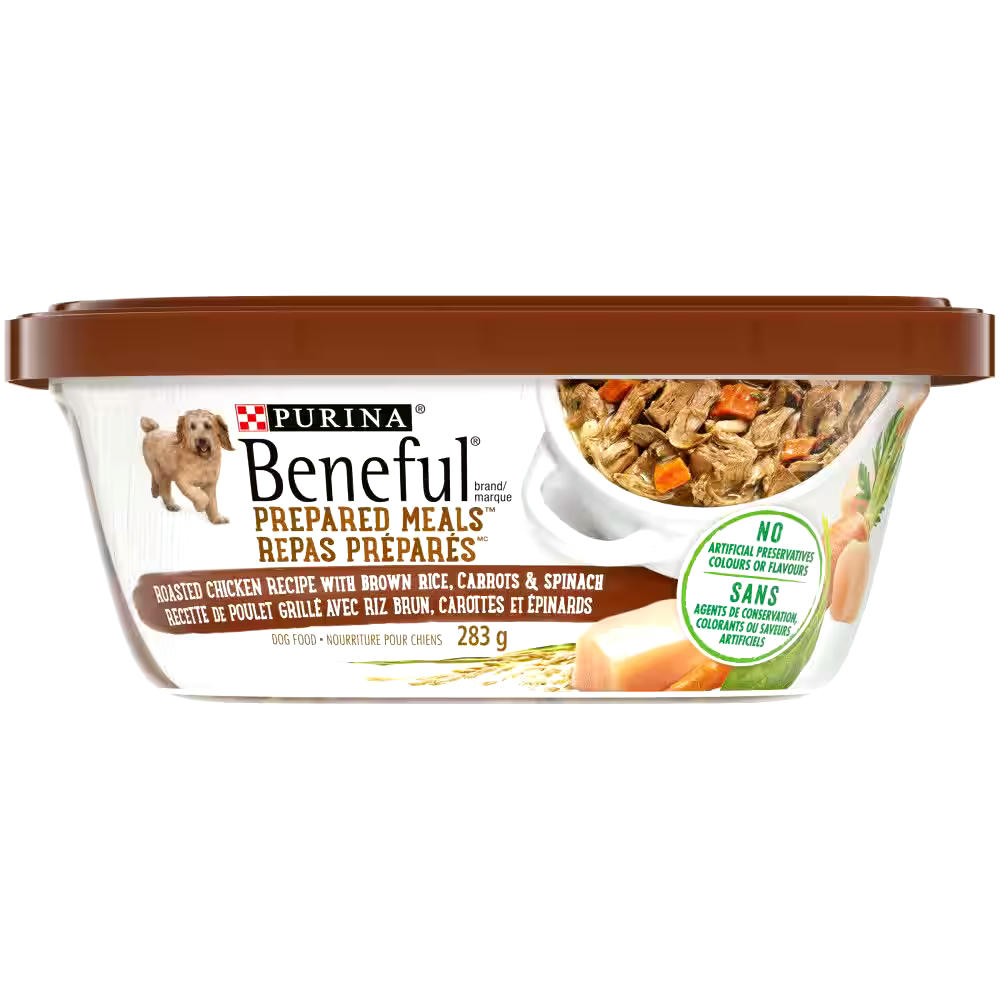 Purina® Beneful® Prepared Meals™ Roasted Chicken Recipe Dog Food, 283-g