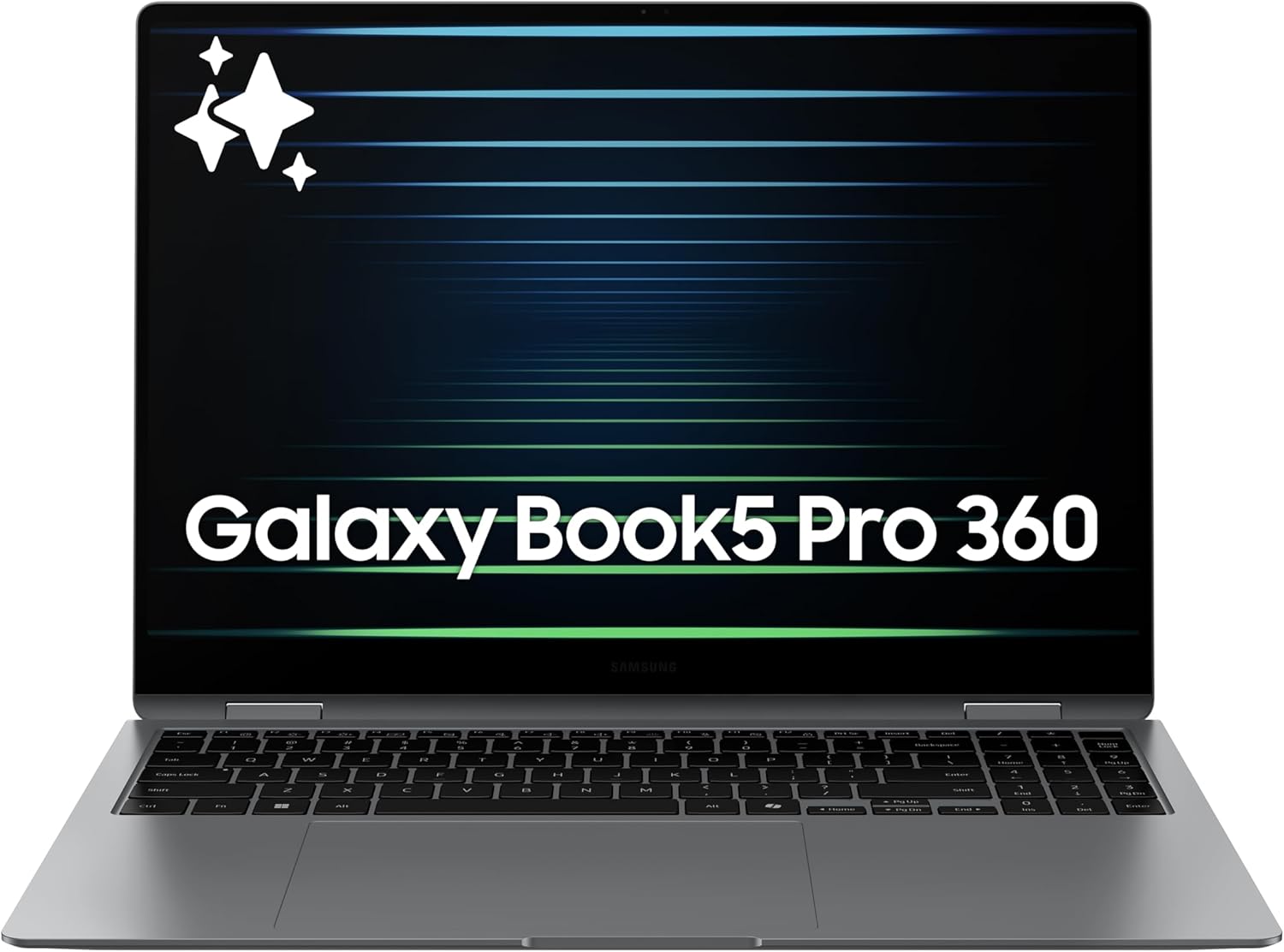Samsung 16” Galaxy Book5 Pro 360 Copilot+ PC  AI Computer  Intel Core 7 Ultra Processor  3K AMOLED (2880x1800) Touchscreen  S Pen 120Hz  Dolby Atmos  Student Laptop  Lightweight  All-Day Battery Life