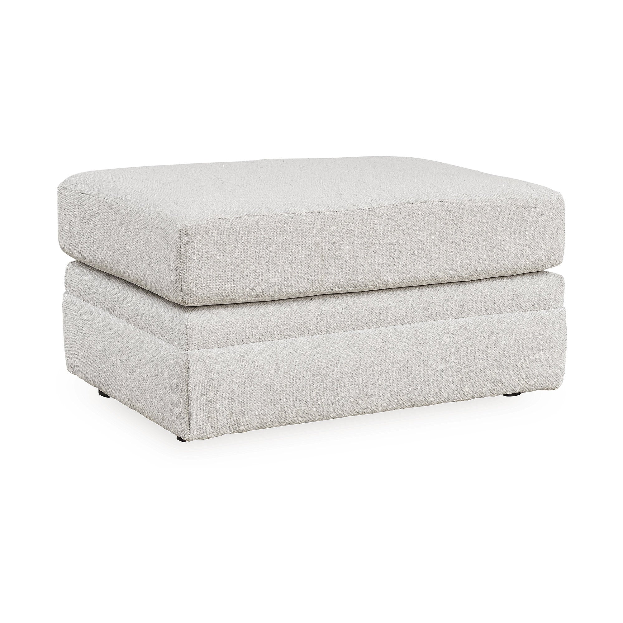 Signature Design by Ashley Maitelynn White Ottoman