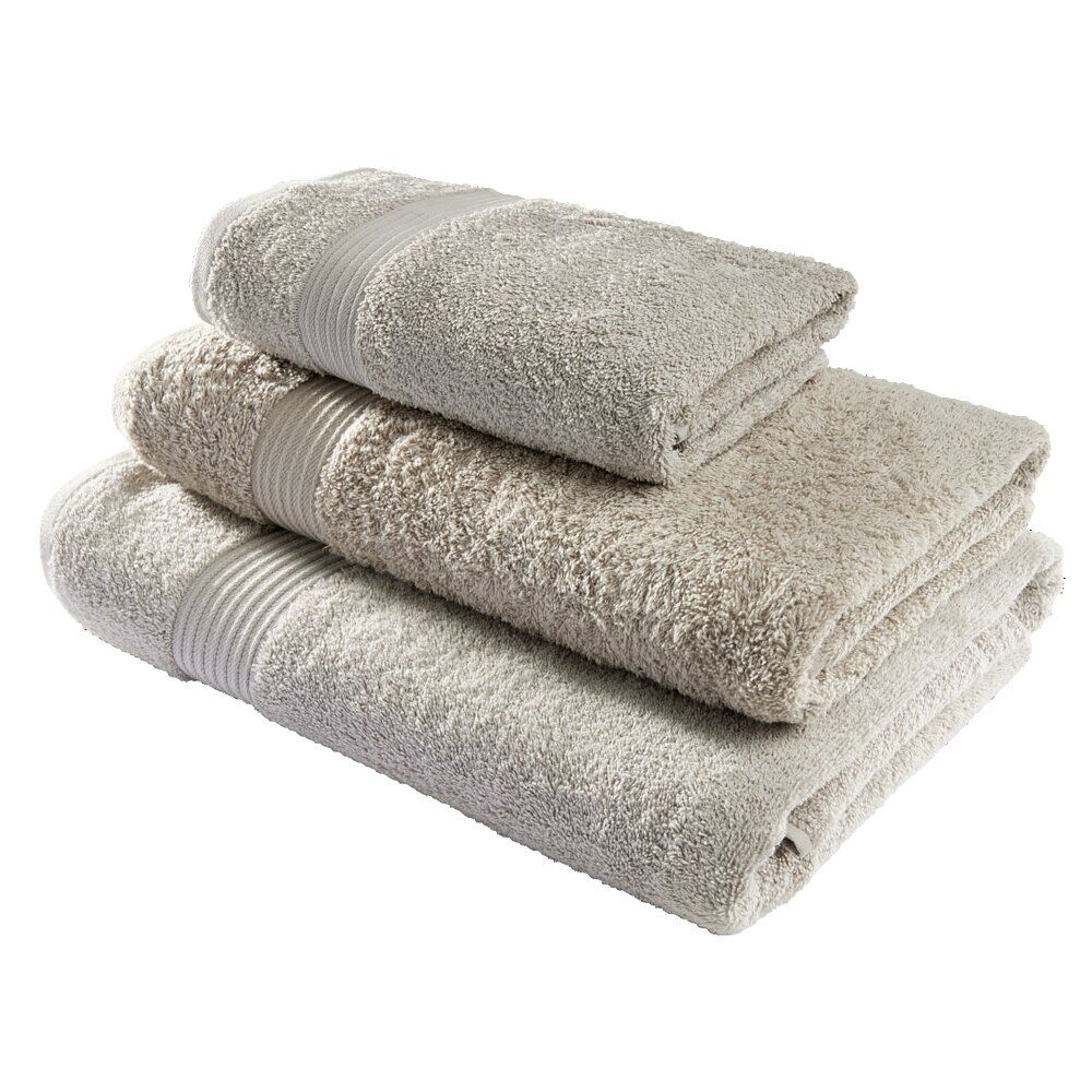 Drap de bain 70x130cm coton beige dune