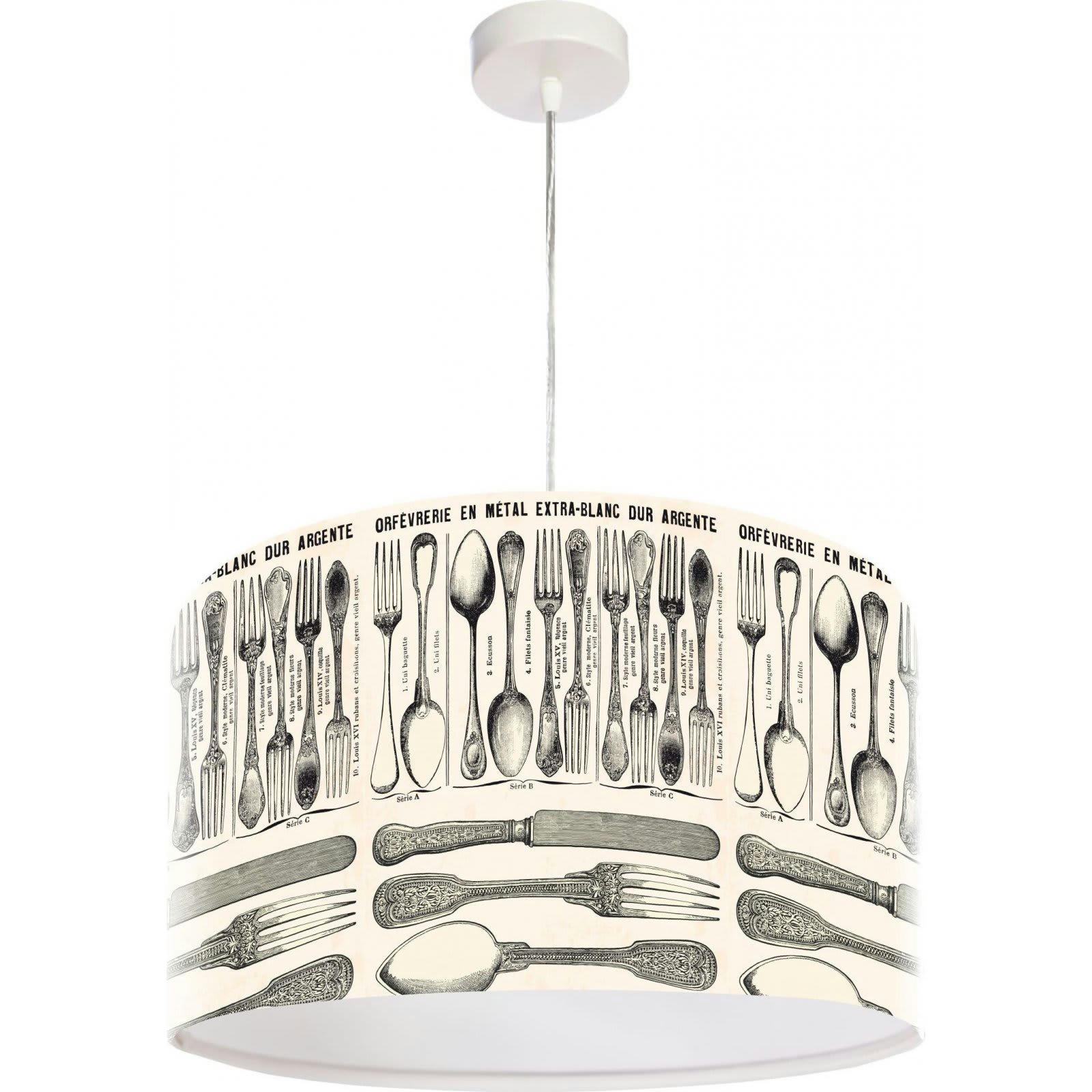 KITCHEN - Suspension Tissu Beige