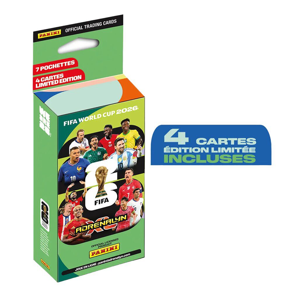 Carte Panini Fifa Coupe du Monde 2026 56 4 cartes édition limitée