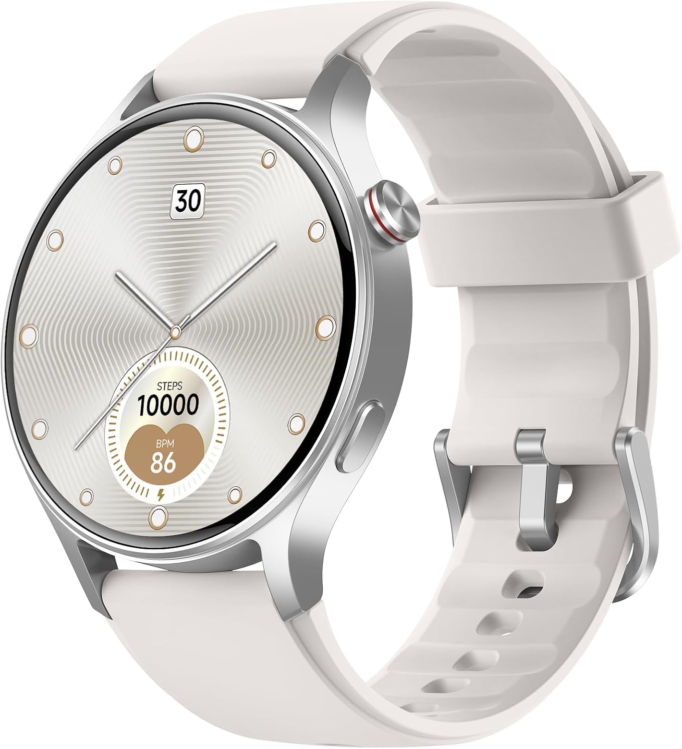 Smart Watch for Women, Answer/Make Call, 1.32'' AMOLED Ultra-Clear Screen Fitness Tracker with Heart Rate/Sleep/SpO2 Monitor