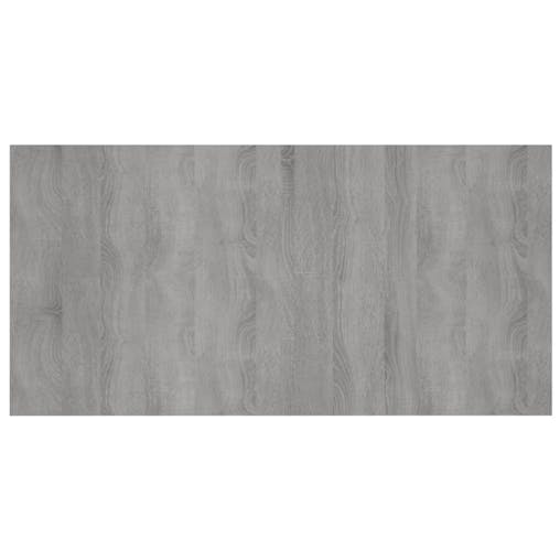 NNEVL Bed Headboard with Cabinets Grey Sonoma Engineered Wood