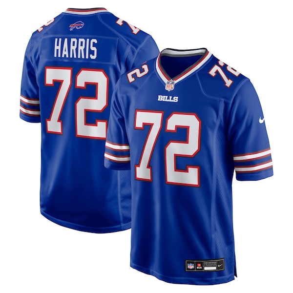 Marcus Harris Buffalo Bills Nike Team Game Jersey -  Royal