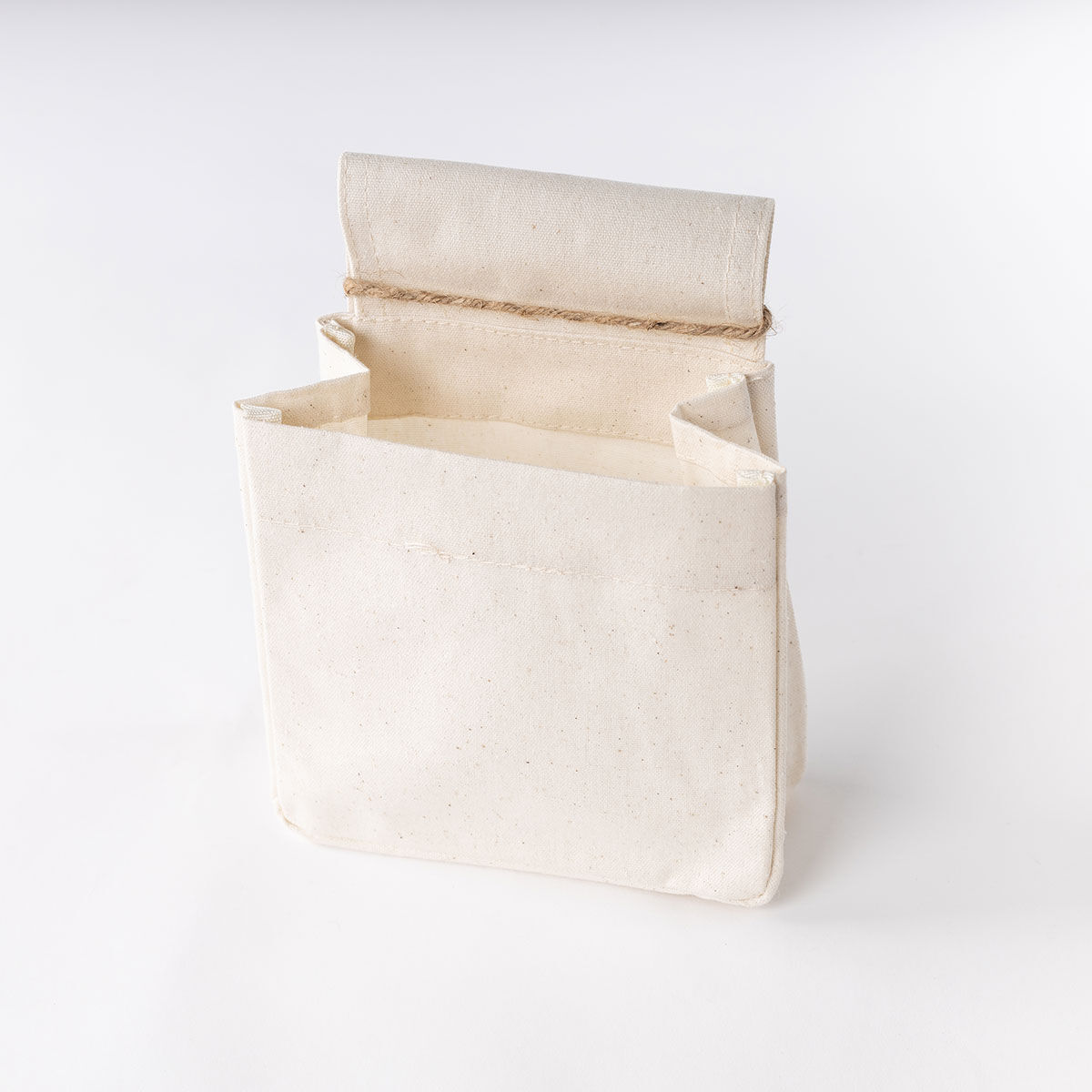 Cesto de arrumação natural 22x17cm