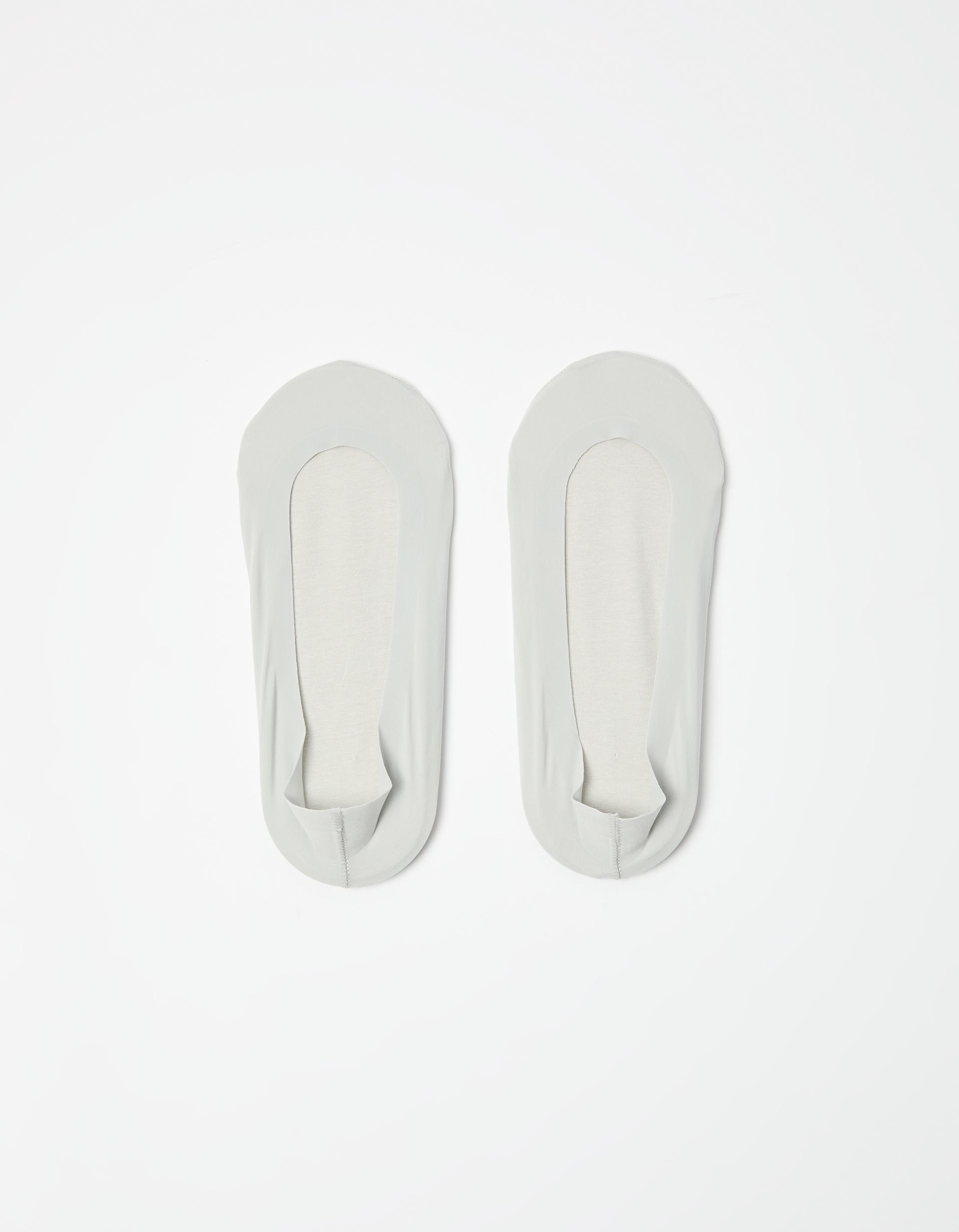 Pack 2 Pares de Meias Invisíveis, Mulher, Cinzento