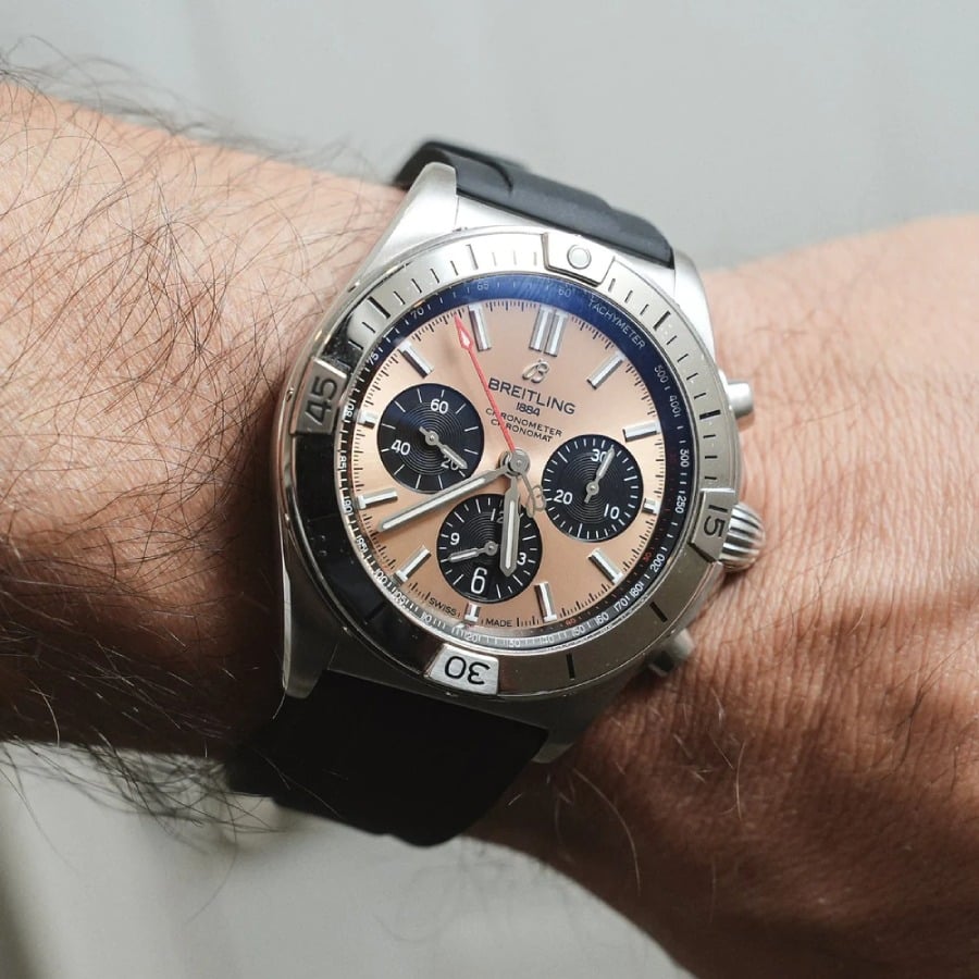 Breitling – Chronomat –  Rubber Strap – Black