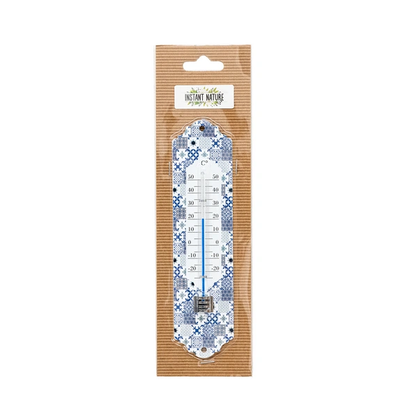 Thermometer, Design Zementfliesen