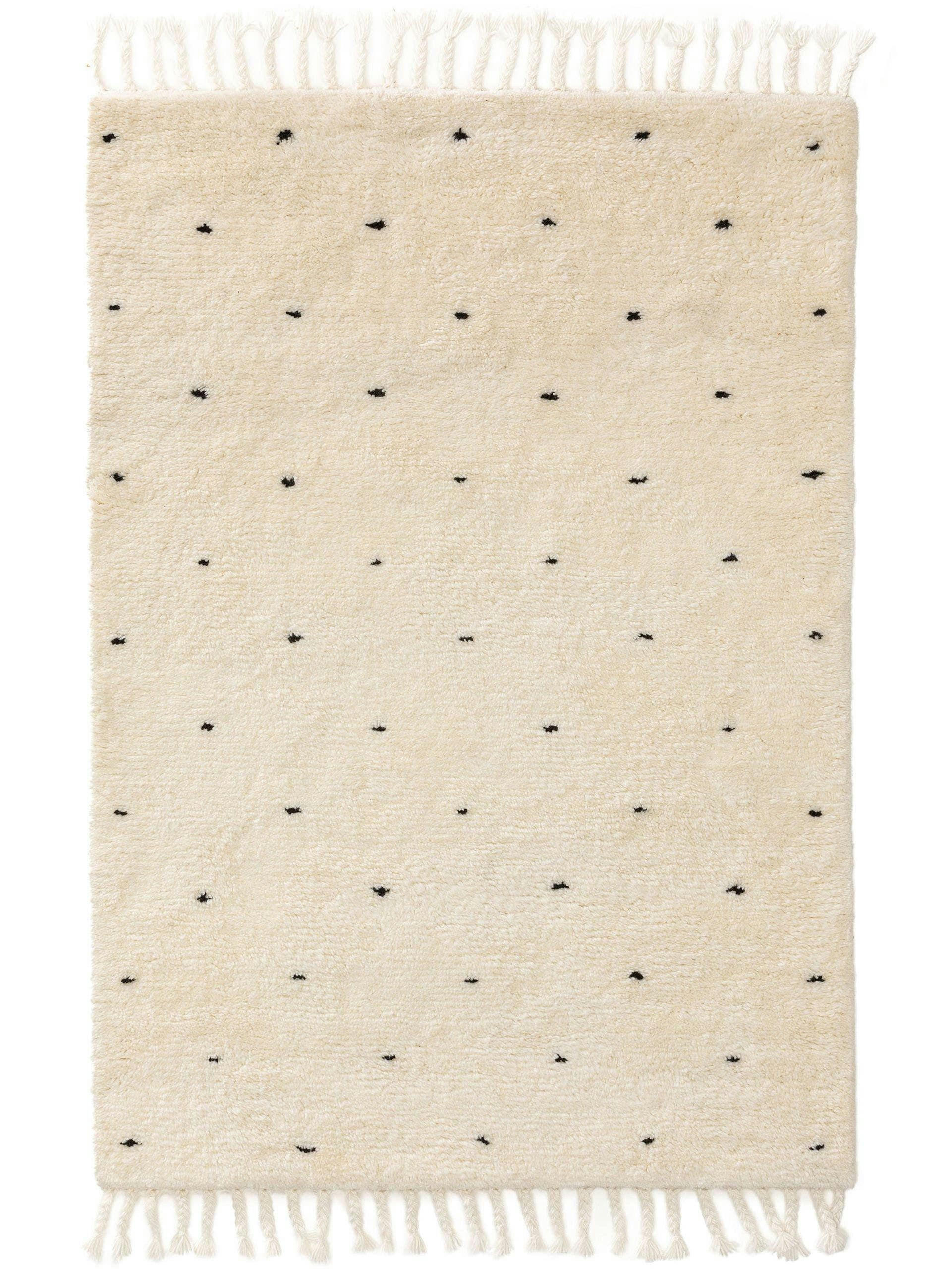THEO - Tapis enfant crème 160x230