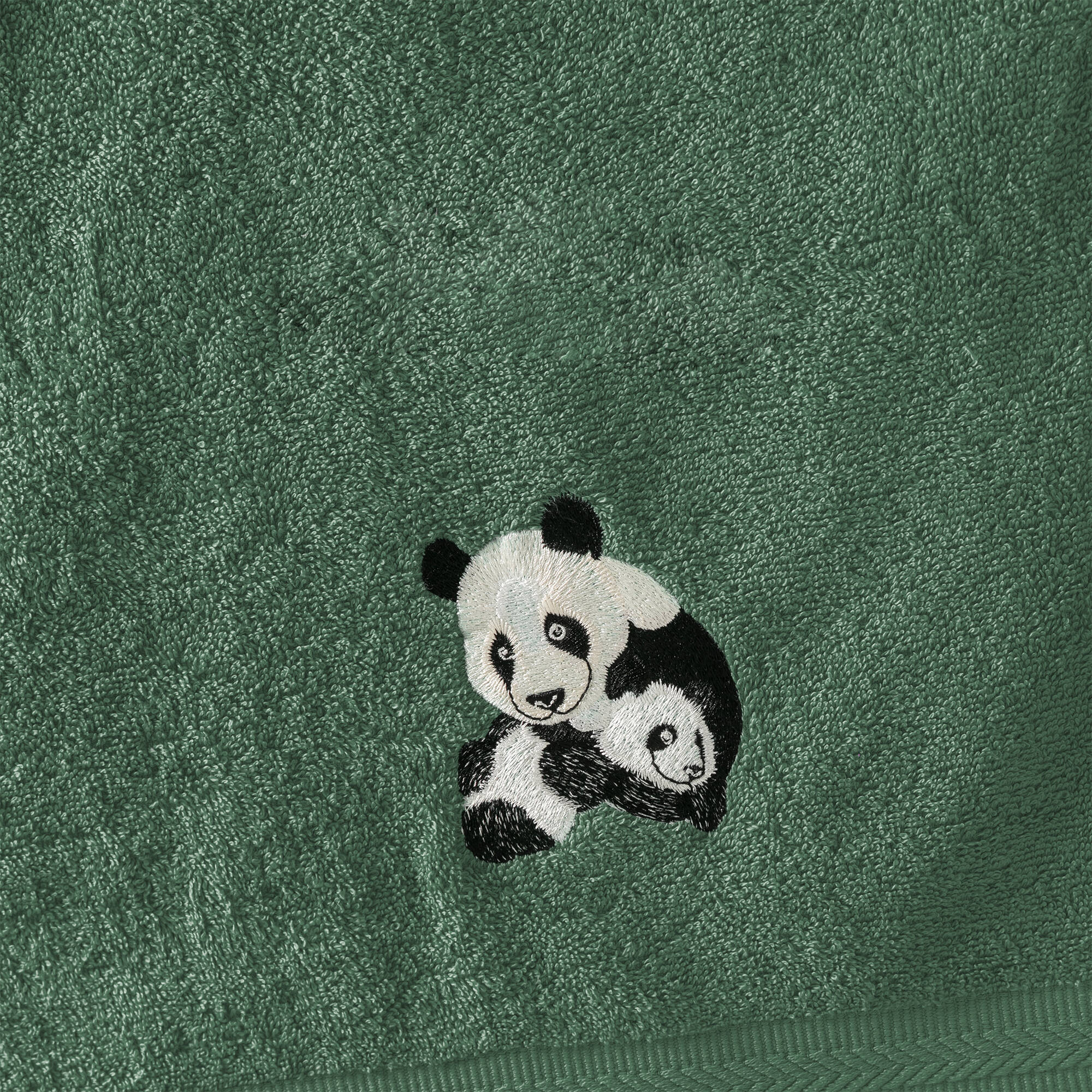 Éponges brodées pandas Colombine&reg;